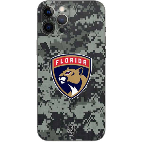 NHL Florida Panthers Camo iPhone 12 Pro Max Skin